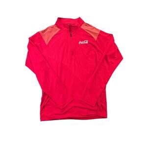 Adidas x Coca-Cola Primegreen Red Quarter Zip Pullover – Size L